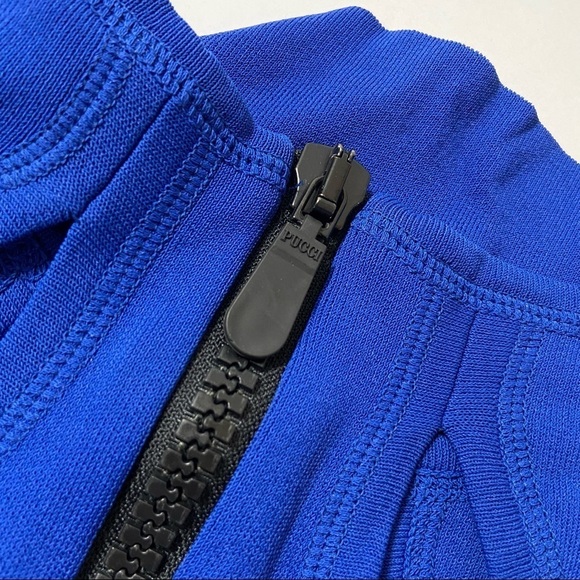 Emilio Pucci- Mini Blue Dress - Picture 9 of 10